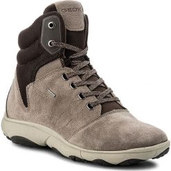 Botki GEOX - D Nebula 4X4 B Abx A D746TA 02214 C6029 Taupe. Szare botki damskie skórzane marki Geox. W wyprzedaży za 379,00 zł.