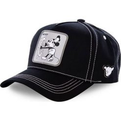 Capslab - Czapka. Czarne czapki damskie CapsLab, z aplikacjami, z bawełny. Za 129,90 zł.