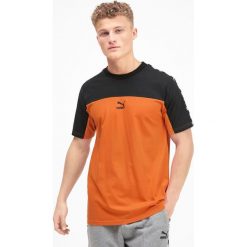 Puma Koszulka Pomarańczowy. Pomarańczowe podkoszulki męskie Puma, s, bez wzorów, z bawełny, z krótkim rękawem. Za 137,95 zł.