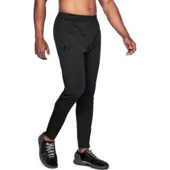 Spodnie dresowe męskie: Under Armour Spodnie męskie dresowe Sportstyle Pique czarne r. S (1313201-002)