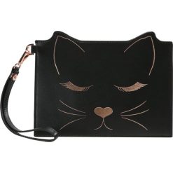 Kopertówki damskie: Ted Baker FELIXEADA7WLEATHER CAT POUCH Kopertówka black