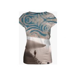 Desert women's t-shirt. Szare t-shirty damskie marki Mars from venus, s, bez wzorów, bez kołnierzyka. Za 101,40 zł.