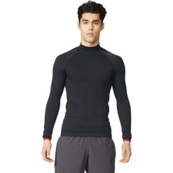 Adidas Koszulka męska Techfit Heat Long Sleeve Mock czarna r. M (S94386). Czarne koszulki sportowe męskie Adidas, m. Za 269,00 zł.