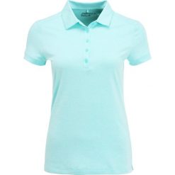 Nike Golf VICTORY Koszulka sportowa light aqua/heather/white. Zielone topy sportowe damskie Nike Golf, m, z poliesteru, z golfem. W wyprzedaży za 168,35 zł.