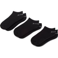 Zestaw 3 par niskich skarpet unisex Reebok - Act Core Inside Sock 3P Du2990 Black/Black/Black. Czarne skarpetki damskie Reebok, bez wzorów, z elastanu. Za 24,95 zł.