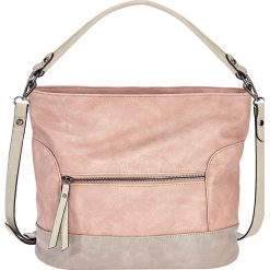 Torebka "Hobo" bonprix stary róż - szarobrunatny. Różowe torebki klasyczne damskie bonprix, bez wzorów, retro, bez dodatków. Za 109,99 zł.