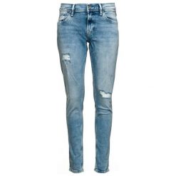 Pepe Jeans Jeansy Damskie Joey 26/30 Niebieski. Niebieskie jeansy damskie marki Pepe Jeans, z jeansu. Za 529,00 zł.