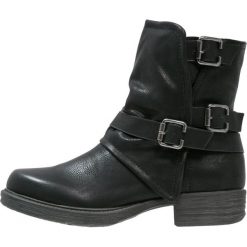 Buty zimowe damskie: Dockers by Gerli Botki kowbojki i motocyklowe schwarz