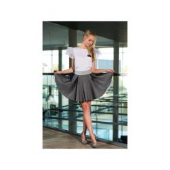 Spodniczka Black Organza. Szare spódnice wieczorowe Fevey, s, z bawełny, sportowe. Za 224,00 zł.