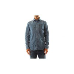 Koszule z długim rękawem G-Star Raw D11260 D013 POWEL SHIRT. Niebieskie koszule męskie G-Star RAW, s, bez wzorów, retro, bez kołnierzyka, z długim rękawem. Za 328,52 zł.