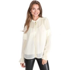 TWINSET Bluzka Biały. Białe bluzki damskie Twinset, m, bez wzorów, z poliesteru, bez kołnierzyka, bez rękawów. Za 710,95 zł.