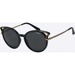 Vogue Eyewear - Okulary. Czarne okulary przeciwsłoneczne damskie marki VOGUE Eyewear. W wyprzedaży za 399,90 zł.