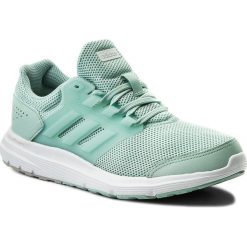 Buty adidas - Galaxy 4 W CP8836 Ashgrm/Silvmt/Gretwo. Zielone buty do biegania damskie marki Adidas, z materiału. W wyprzedaży za 179,00 zł.