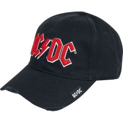 AC/DC 3D Embroidery Logo Czapka baseballowa czarny. Czarne czapki zimowe damskie marki AC/DC. Za 69,90 zł.