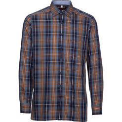 Koszula - Modern fit - w kolorze granatowo-pomarańczowym. Pomarańczowe koszule męskie Marvelis, m, w kratkę, z bawełny. W wyprzedaży za 78,95 zł.