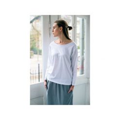 Bluzki asymetryczne: MINIMAL WHITE Bluzka Oversize