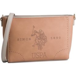 Torebka U.S. POLO ASSN. - Barrington Crossbody Bag BEUBA0394WVP/512 Camel. Pomarańczowe listonoszki damskie U.S. Polo Assn., bez wzorów, ze skóry ekologicznej, bez dodatków. W wyprzedaży za 189,00 zł.