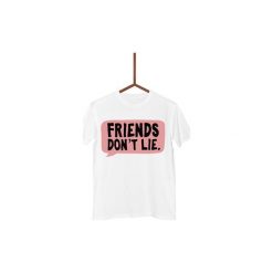 Koszulka Friends don't lie Męska. Czarne koszulki męskie Failfake, xxl, bez wzorów, bez kołnierzyka. Za 130,00 zł.