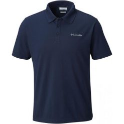 Columbia Koszulka Męska Elm Creek Stretch Polo, Collegiate Navy S. Niebieskie koszulki polo męskie marki Columbia, s. W wyprzedaży za 119,00 zł.