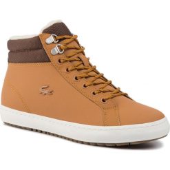 Sneakersy LACOSTE - Straightset Thero 4191 Cma 7-38CMA0012TB2 Tan/Brw. Pomarańczowe sneakersy męskie Lacoste, na co dzień, bez wzorów, ze skóry, bez zapięcia. W wyprzedaży za 399,00 zł.