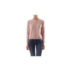 Swetry rozpinane / Kardigany Kaos Collezioni KIJFP043. Brązowe swetry damskie Kaos Collezioni, s, bez wzorów, bez rękawów, bez kaptura. Za 230,08 zł.