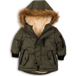 Kurtka w kolorze khaki. Brązowe kurtki niemowlęce . W wyprzedaży za 144,95 zł.
