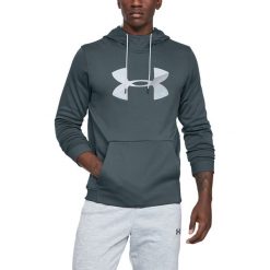 Under Armour Armour Fleece® Bluza Szary. Szare bluzy męskie Under Armour, m, z nadrukiem, z poliesteru, bez kołnierzyka, bez rękawów, bez kaptura. Za 274,95 zł.