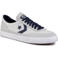 Tenisówki CONVERSE - Net Star Classic OX 166869C Photon Dust/Obsidian/White. Szare półbuty męskie Converse, bez wzorów, ze skóry, eleganckie, bez zapięcia. W wyprzedaży za 179,00 zł.