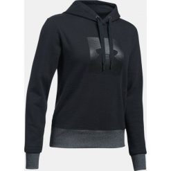 Bluzy sportowe damskie: Under Armour Bluza damska Threadborne Fleece BL Hoodie czarna r.S (1298592-001)