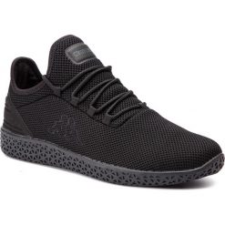 Sneakersy KAPPA - Icon Knt Oc 242716 Black 1111. Czarne sneakersy męskie Kappa, na co dzień, bez wzorów, ze skóry ekologicznej, bez zapięcia. Za 139,00 zł.