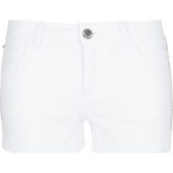 Szorty Gaudi Jeans. Białe szorty damskie bez wzorów, z jeansu. Za 189,00 zł.