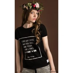 Koszulka z cytatem, A. Huxley, Brave New World. Koszulki damskie Pakamera, s. Za 89,00 zł.