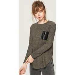 Sweter z kieszenią - Szary. Szare bez kategorii Sinsay, s. Za 39,99 zł.