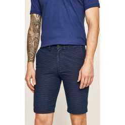 Pepe Jeans - Szorty Mq Queen. Niebieskie spodenki i szorty męskie Pepe Jeans, bez wzorów, z bawełny, casualowe. Za 219,90 zł.