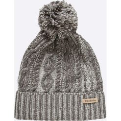 Columbia - Czapka. Szare czapki damskie marki Columbia, na zimę, z elastanu. W wyprzedaży za 79,90 zł.