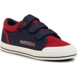 Sneakersy MAYORAL - 43203 Marion 95. Niebieskie trampki chłopięce Mayoral, bez wzorów, z tworzywa sztucznego, na rzepy. Za 139,00 zł.