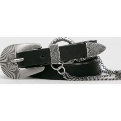 Medicine - Pasek Festival Boho. Czarne paski damskie MEDICINE, w paski, ze skóry ekologicznej, boho. Za 39,90 zł.
