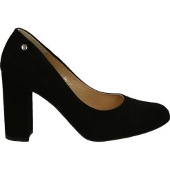 Czółenka - 101496 CAM NE. Czarne buty ślubne damskie Venezia, ze skóry. Za 319,00 zł.