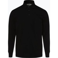 Mc Earl - Męska koszulka polo, czarny. Czarne koszulki męskie marki Mc Earl, xxl, bez wzorów, z bawełny, z długim rękawem. Za 119,95 zł.