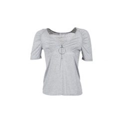T-shirty z krótkim rękawem Morgan DOULA. Szare t-shirty damskie marki Morgan, s, bez wzorów, bez kołnierzyka. Za 118,30 zł.