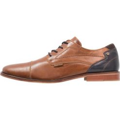 Buty wizytowe męskie: Bullboxer Eleganckie buty cognac/blue