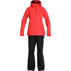 Kurtki damskie softshell: 8848 Altitude BROOKE RAINSET SET Kurtka hardshell poppy