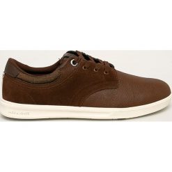 Jack & Jones - Buty. Pomarańczowe buty sportowe męskie Jack & Jones, z gumy, na sznurówki. Za 259,90 zł.