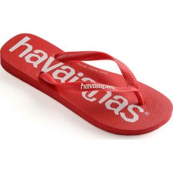 Havaianas - Japonki. Czerwone kapcie męskie Havaianas, z materiału. Za 89,90 zł.