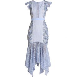 Forever New NIKKI FISHTAIL DRESS Suknia balowa blue. Niebieskie sukienki damskie marki Forever New, bez wzorów, z poliesteru, wizytowe, bez kołnierzyka, bez rękawów. Za 589,00 zł.
