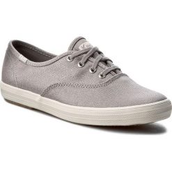 Tenisówki KEDS - Ch Metallic WF56438 Silver. Szare półbuty damskie Keds, bez wzorów, z gumy, bez zapięcia. W wyprzedaży za 149,00 zł.