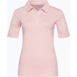 Brookshire - Damska koszulka polo, różowy. Różowe koszulki damskie marki brookshire, l, bez wzorów, z bawełny, polo, bez rękawów. Za 89,95 zł.