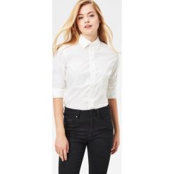 G-Star Raw - Koszula. Szare koszule damskie G-Star RAW, l, z bawełny, casualowe, z klasycznym kołnierzykiem, z długim rękawem. Za 319,90 zł.