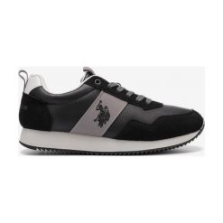 U.S. Polo Assn Talbot4 Tenisówki Czarny. Czarne trampki męskie U.S. Polo Assn., bez wzorów, z materiału, bez zapięcia. Za 309,95 zł.