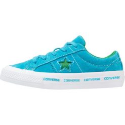 Converse ONE STAR OX YOUTH Tenisówki i Trampki hawaiian ocean/jolly green. Niebieskie trampki męskie marki Converse, z weluru. Za 229,00 zł.